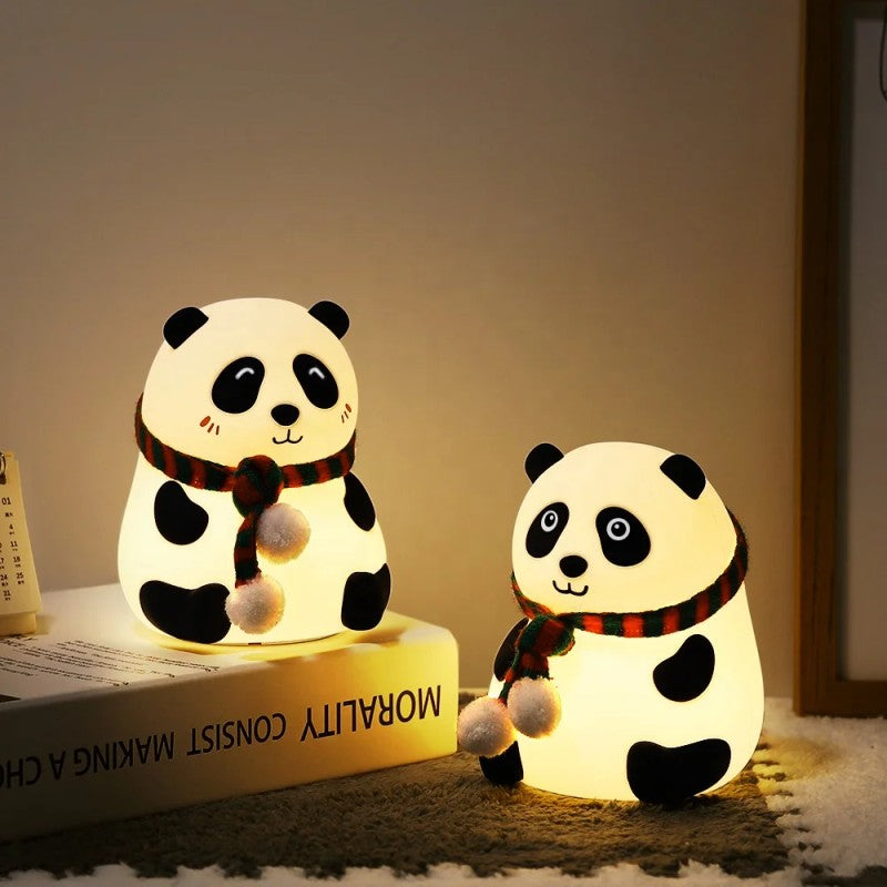 Panda-shaped LED Night Light - Color Changing