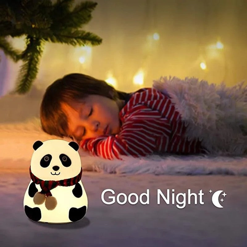 Panda-shaped LED Night Light - Color Changing