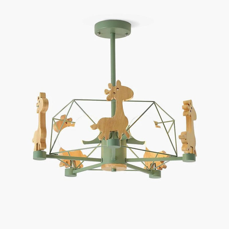 Pendant Ceiling Light - Animal Figurine with Adjustable Suspension