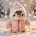 Penguin Plush Toy Gift Set - Hooded Jacket with Zipper