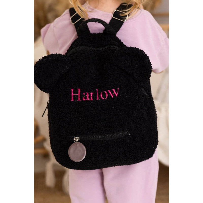Personalised Children's Teddy Bear Ear Backpack