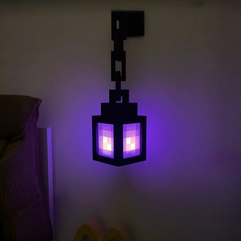 Pixel Art LED Lantern Light - 16 Color Retro
