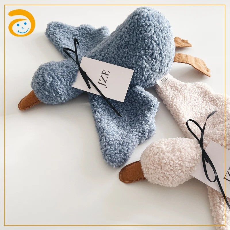 Plush Stuffed Animal Toy - Goose/Duck Shape with Spread Wings