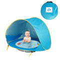 Pop-up Baby Beach Tent with Paddling Pool