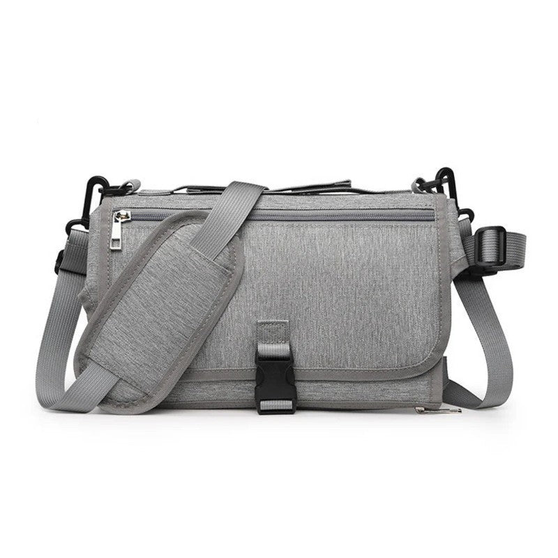 Portable Foldable Baby Changing Mat with Integrated Storage