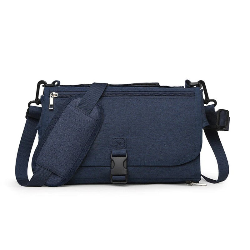 Portable Foldable Baby Changing Mat with Integrated Storage