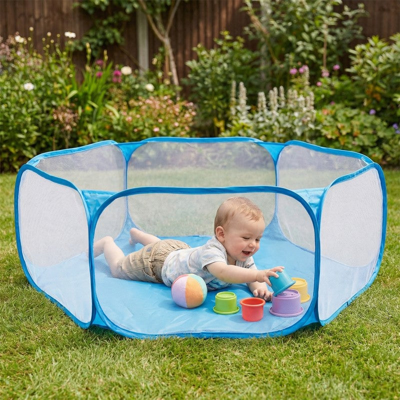 Portable Pop-Up Playpen for Toddlers - Hexagonal Shape