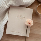Pregnancy Journal - Hardcover with Gold Stamping