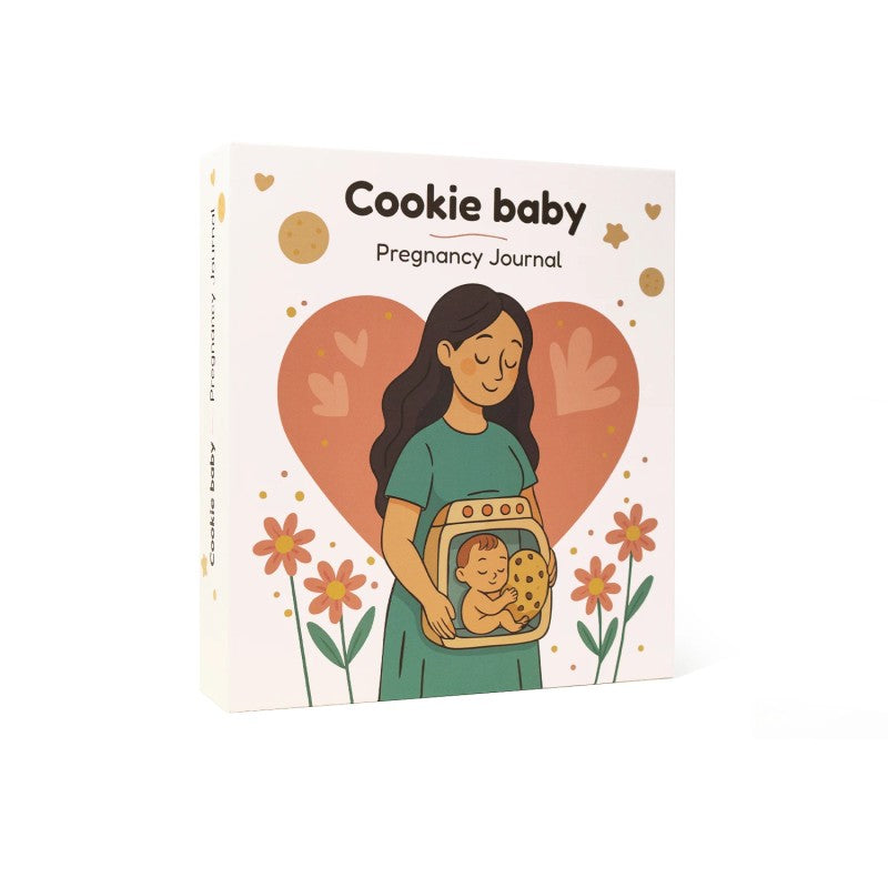Pregnancy Journal Notebook - Spiral Bound with Customizable Cover