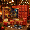 Puzzle Advent Calendar - Christmas-themed Motif with 1008 Pieces