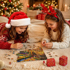 Puzzle Advent Calendar - Christmas-themed Motif with 1008 Pieces