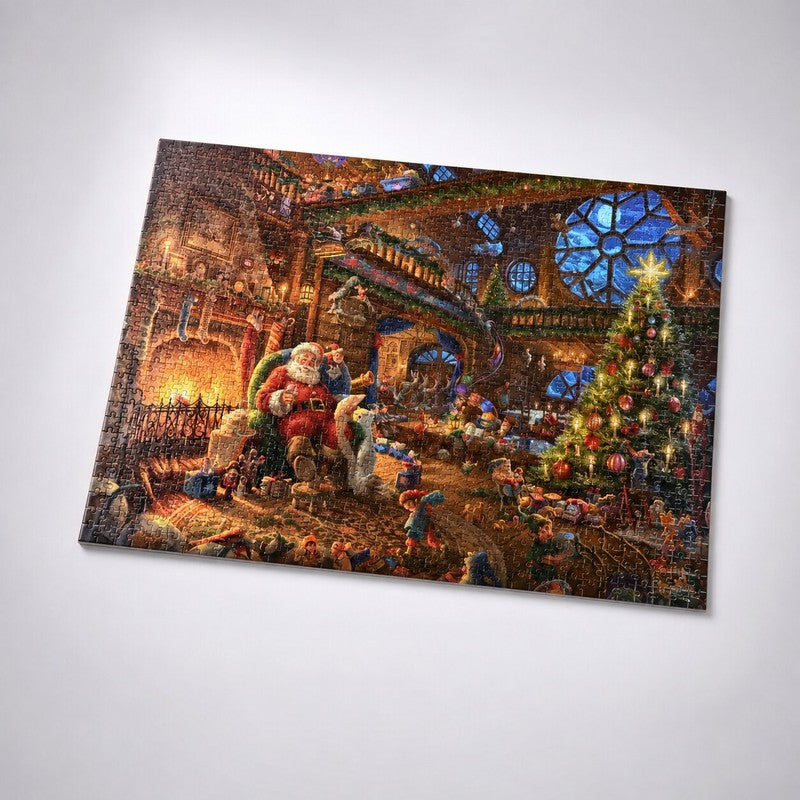 Puzzle Advent Calendar - Christmas-themed Motif with 1008 Pieces