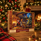 Puzzle Advent Calendar - Christmas-themed Motif with 1008 Pieces