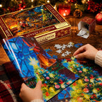 Puzzle Advent Calendar - Christmas-themed Motif with 1008 Pieces
