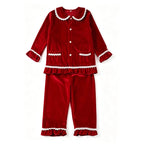 Pyjamas - Two-Piece Set with Long Sleeves and Trousers
