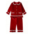 Pyjamas - Two-Piece Set with Long Sleeves and Trousers