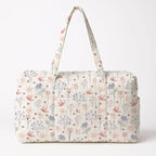 Quilted Diaper Bag - Floral Print