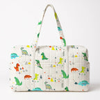 Quilted Diaper Bag - Floral Print
