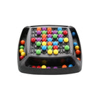 Rainbow Color Ball Matching Board Game - Square Grid with Side Trays