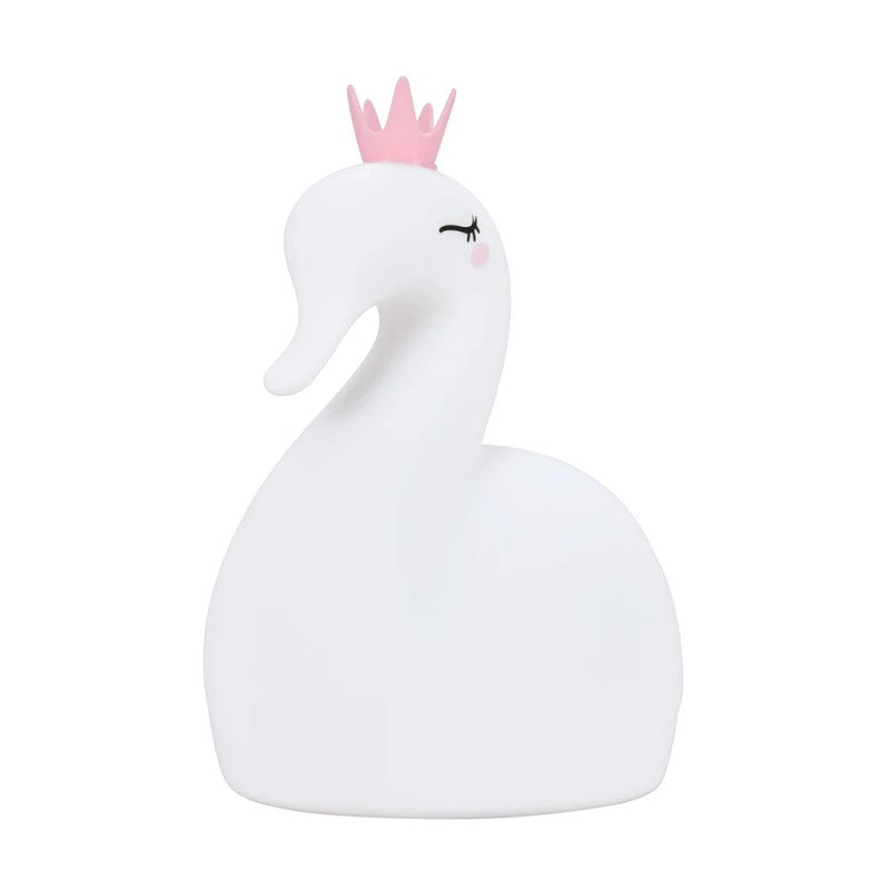 Rechargeable LED Night Light - Swan Shape with Color-Changing Modes