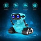 Remote-controlled STEM Toy Robot - Tank Tracks and Poseable Arms