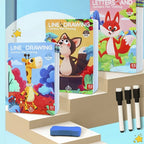 Reusable Children's Pen Control Training Workbook - Stage 01