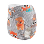 Reusable Cloth Pocket Diaper - Adjustable Fit