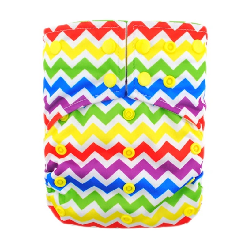 Reusable Cloth Pocket Diaper - Adjustable Fit