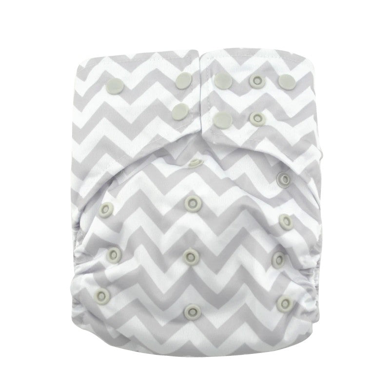 Reusable Cloth Pocket Diaper - Adjustable Fit