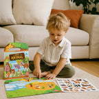 Reusable Sticker Activity Set - Themed Scenes with Carry Case