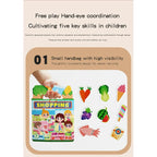 Reusable Sticker Activity Set - Themed Scenes with Carry Case