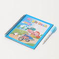 Reusable Water Painting Book Set - Children's Activity Kit with Water Pen
