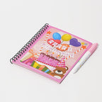 Reusable Water Painting Book Set - Children's Activity Kit with Water Pen