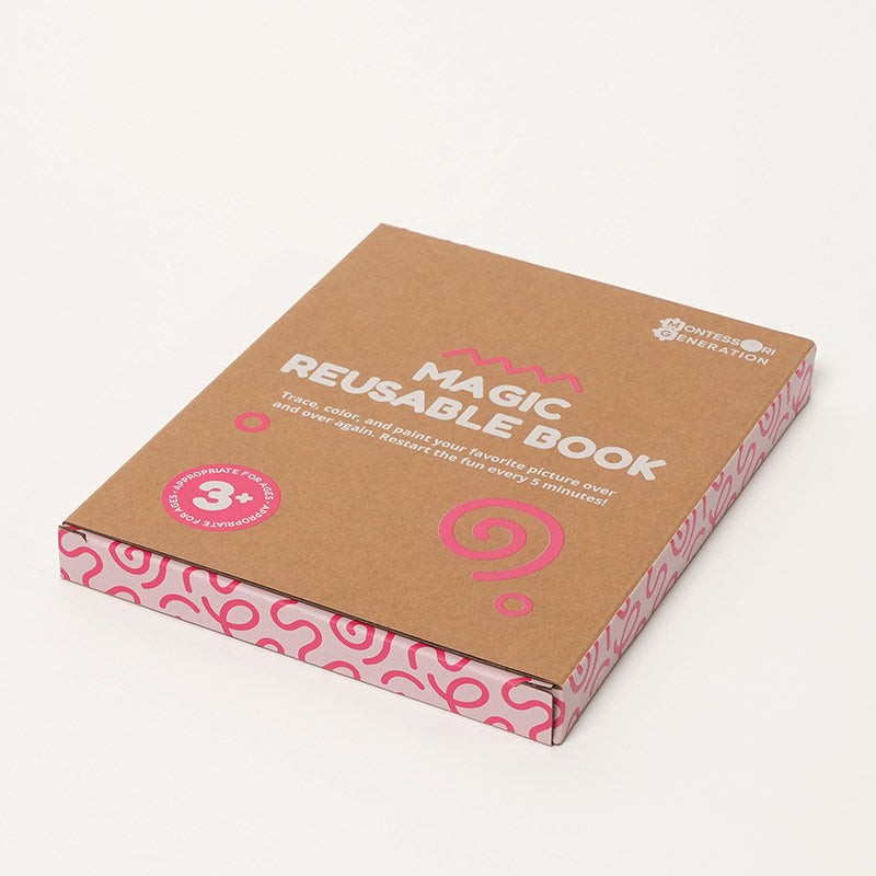 Reusable Water Painting Book Set - Children's Activity Kit with Water Pen