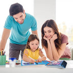 Reusable Water Painting Book Set - Children's Activity Kit with Water Pen