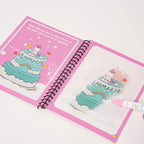 Reusable Water Painting Book Set - Children's Activity Kit with Water Pen