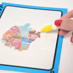 Reusable Water Painting Book Set - Children's Activity Kit with Water Pen