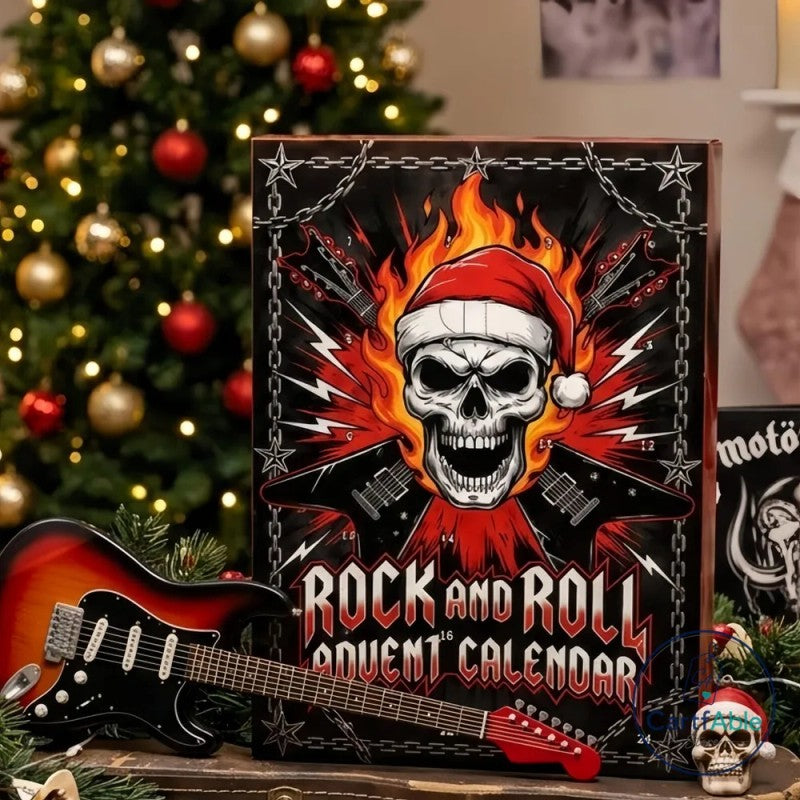 Rock and Roll Advent Calendar - 24 Mini Figures Set