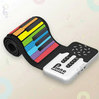 Roll-up Electronic Piano - Colour-coded Keys