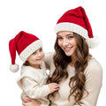 Santa Hat - Pointed Flopped Top with Pompom