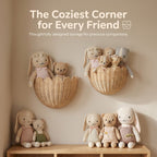 Scalloped Wall Basket - Nursery Storage
