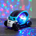 Self-Driving Stunt Toy Car with LED Lights