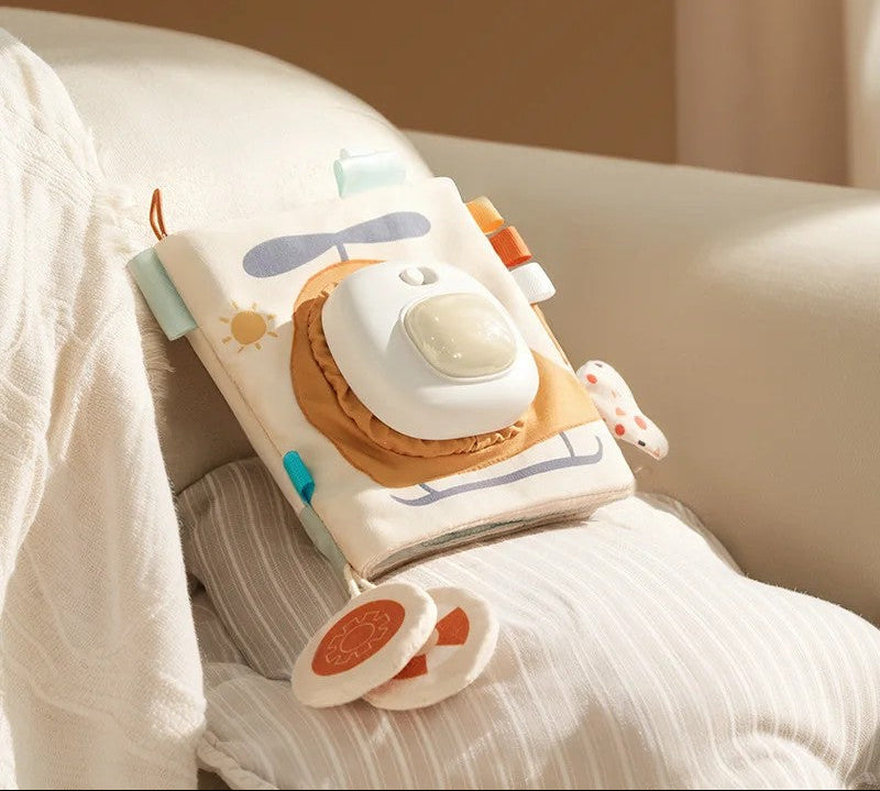 Sensory Cloth Book - 3D Touch-and-Feel Interactive Elements