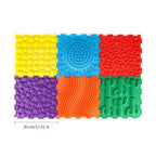 Sensory Floor Tiles - Interlocking Puzzle-Edge Tactile Mat