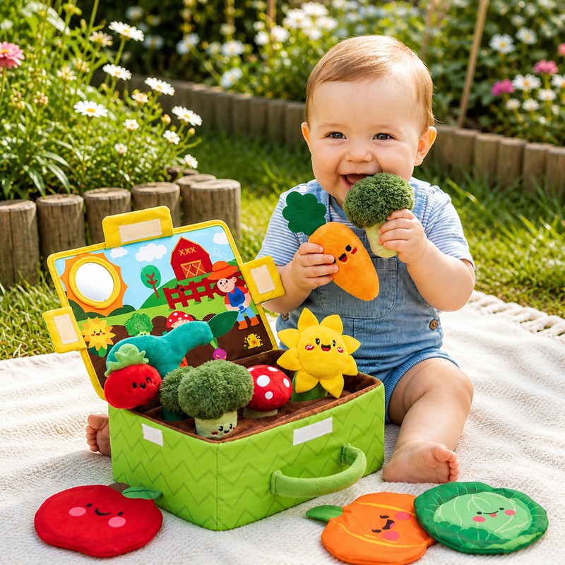 Sensory Garden Kit - Multi-Sensory Toy Set Characters