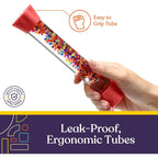 Sensory Tubes - Liquid Bubbler Toy Set