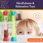 Sensory Tubes - Liquid Bubbler Toy Set