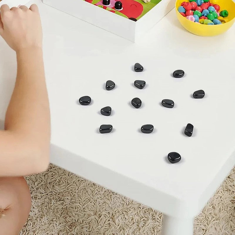 Set Magnetic Strategy Game - Rope Boundary with Round Pieces