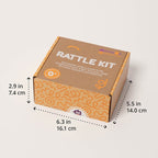 Set of Wooden Rattles - Montessori Baby Toy Kit