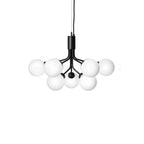 Sferra Orb Chandelier - Hand-blown Glass Cluster Pendant Light